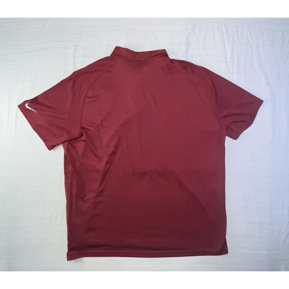 Red NFL On Field POLO SHORT SLEEVE SHIRT XXL Nike On Field Apparel‎